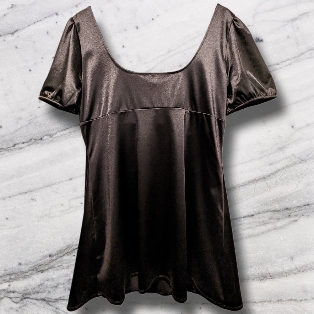 SOLD Divided by H&M Black Mini Dress that is FADED sz XL - Picture 2 of 5
